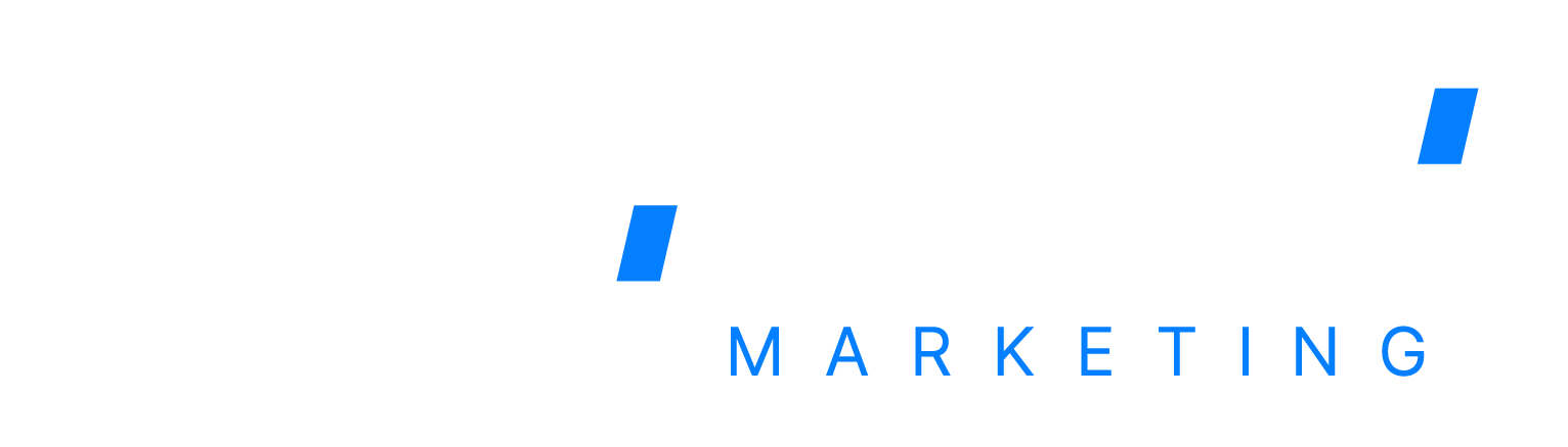 logo full color white and blue transparent